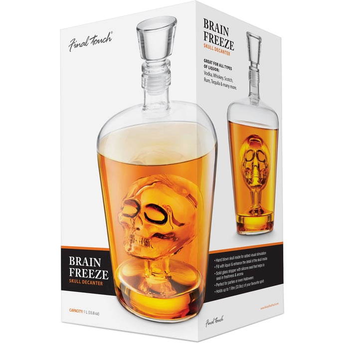 Final Touch Brain Freeze Decanter