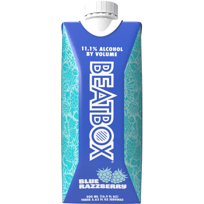 BeatBox Beverages Blue Razzberry