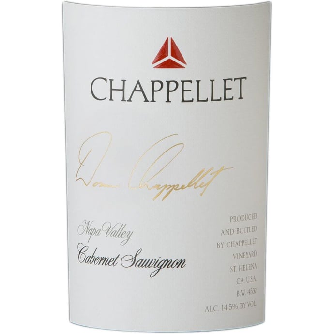 Chappellet Signature Reserve Cabernet Sauvignon 2018