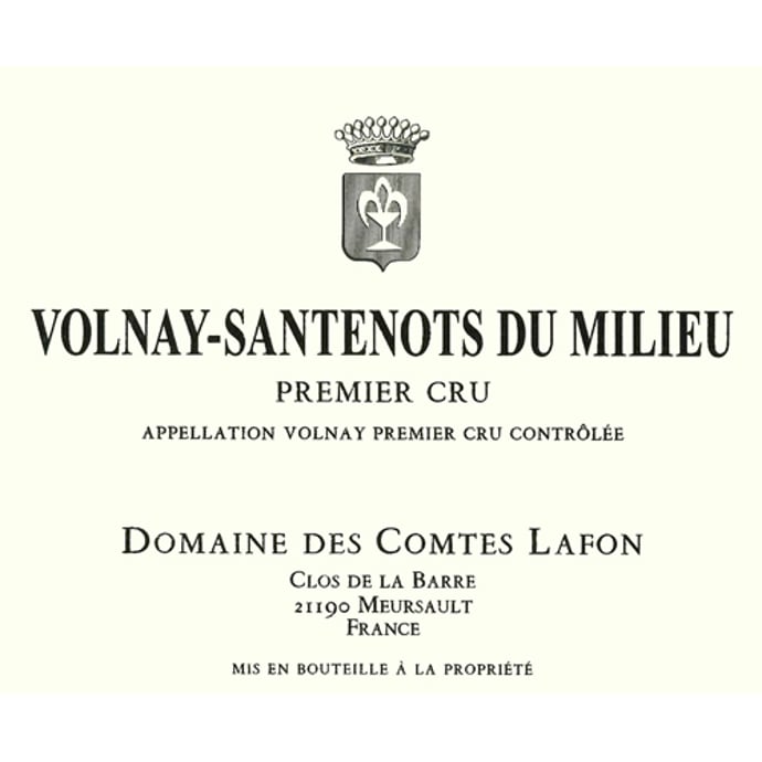 Domaine des Comte Lafon Volnay Santenots du Milieu 2017