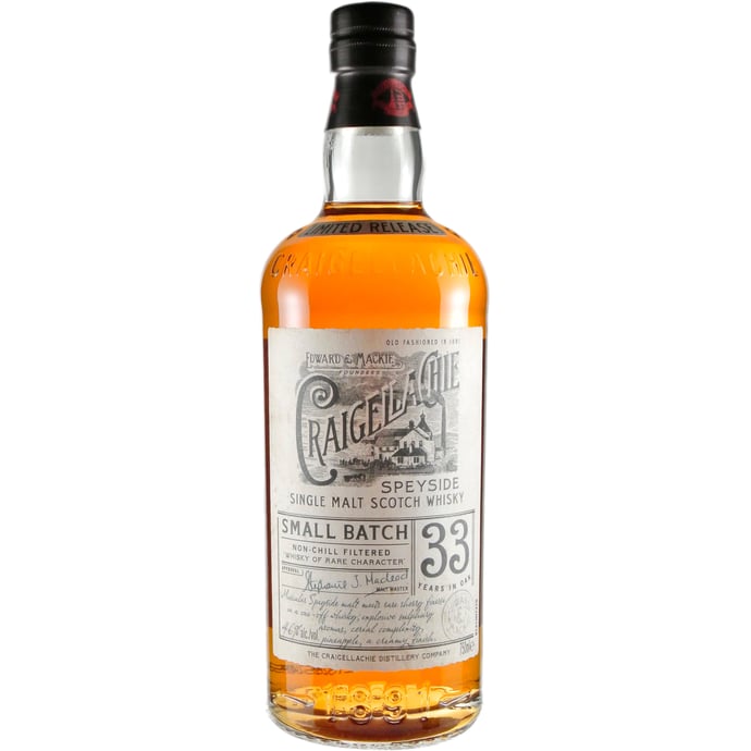 Craigellachie 33 year old Limited Release
