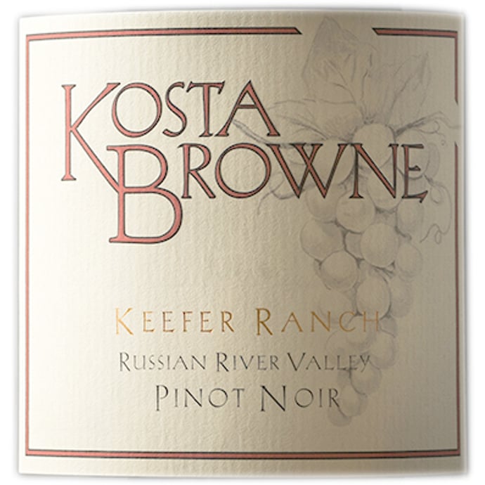Kosta Browne Pinot Noir Keefer Ranch 2018
