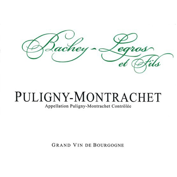 Domaine Bachey Legros Puligny Montrachet 2017