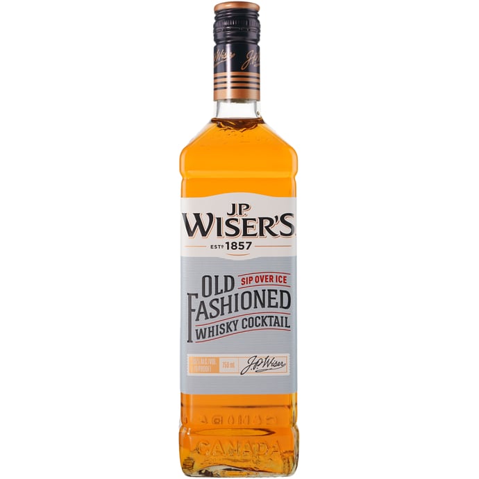 J.P. Wiser's Old Fashioned Whisky Cocktail