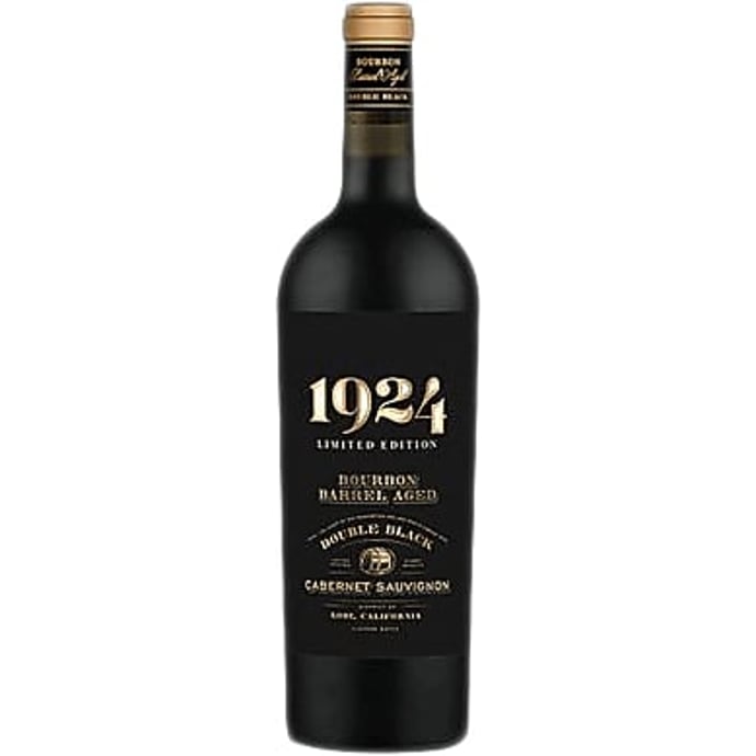 1924 Double Black Cabernet Sauvignon Bourbon Barrel Aged