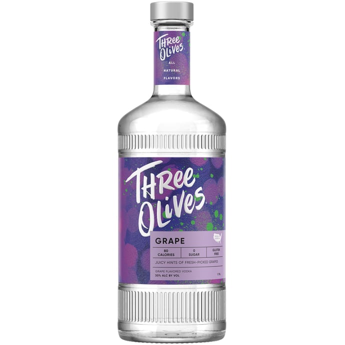 Three Olives Grape Vodka