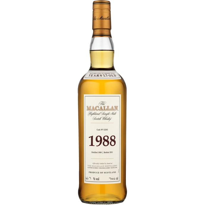 Macallan Fine & Rare Cask # 12202 2020 Release 1988