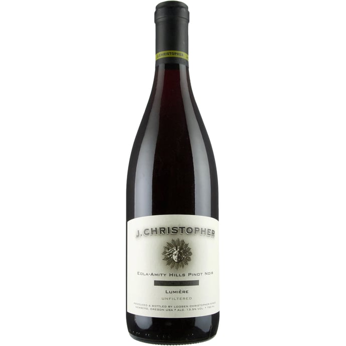 J Christopher Pinot Noir Lumiere Eola Amity Hills 2017