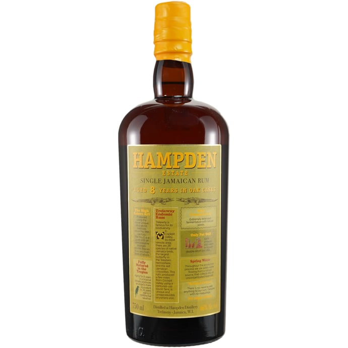 la Maison & Velier Hampden Estate 8 year old Jamaican Rum