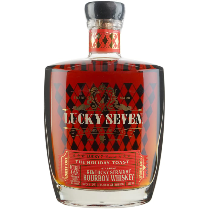 Lucky Seven 'The Holiday Toast' Double Oak Straight Kentucky Bourbon