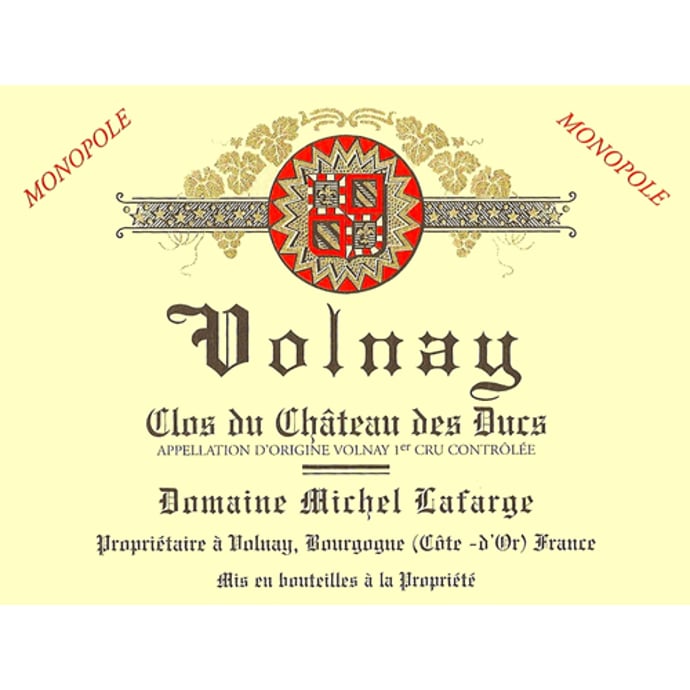 Michel Lafarge Volnay 2018