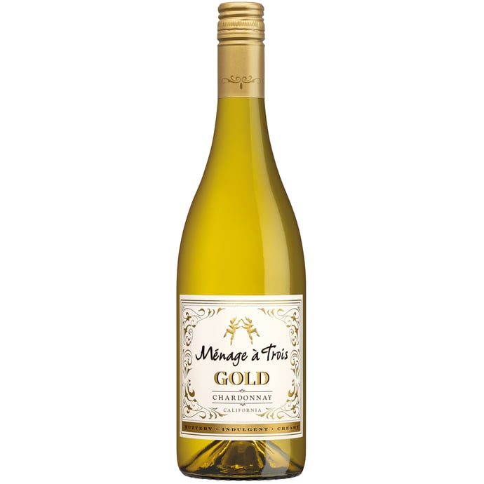 Menage a Trois Chardonnay Gold