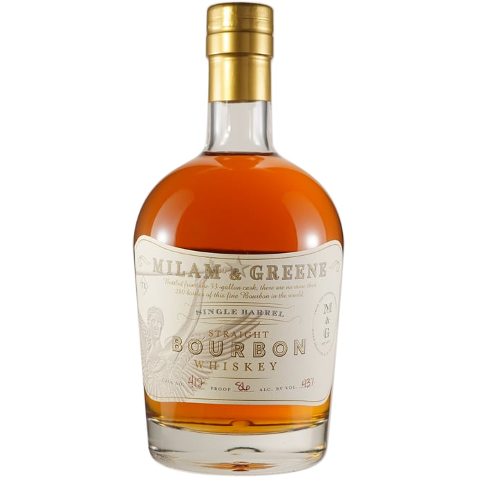 Milam & Green Single Barrel Straight Bourbon Whiskey