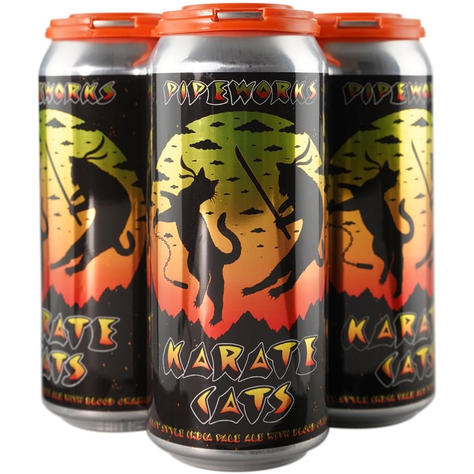 Pipeworks Karate Cats West Coast IPA