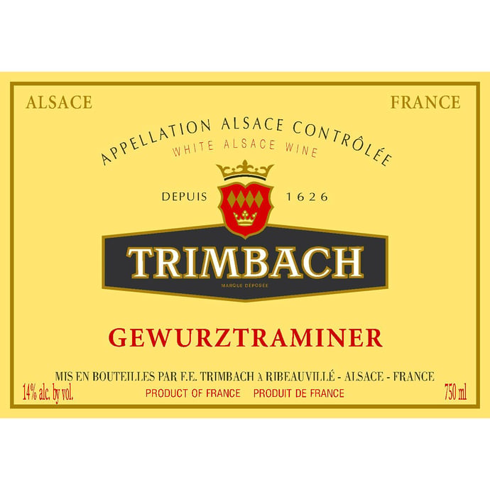 Trimbach Gewurztraminer 2015 Half Bottle