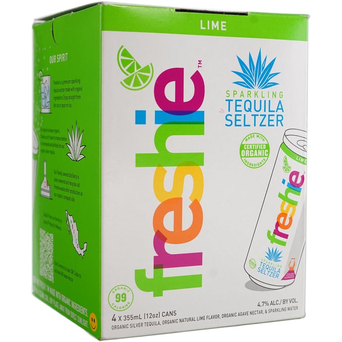 Freshie Tequila Seltzer 4 Pack Cans