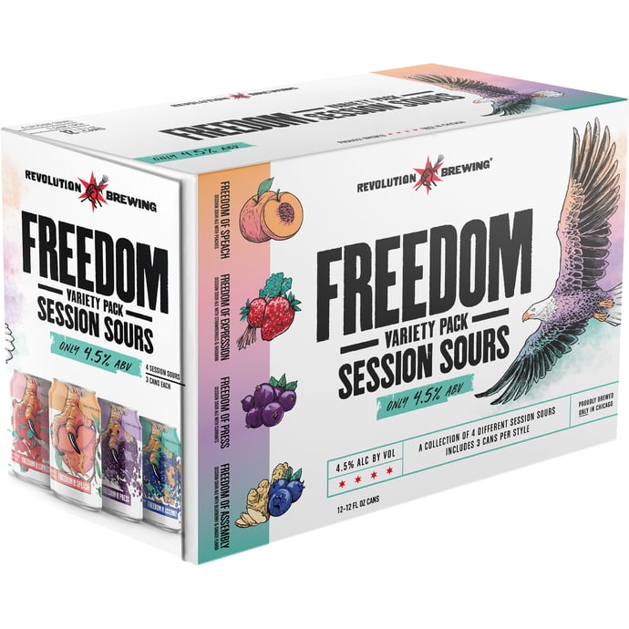 Revolution Freedom Sour Variety Pack
