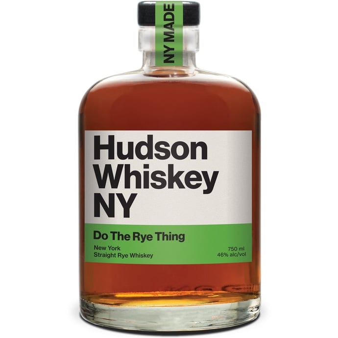 Hudson Whiskey NY Do The Rye Thing Straight Rye