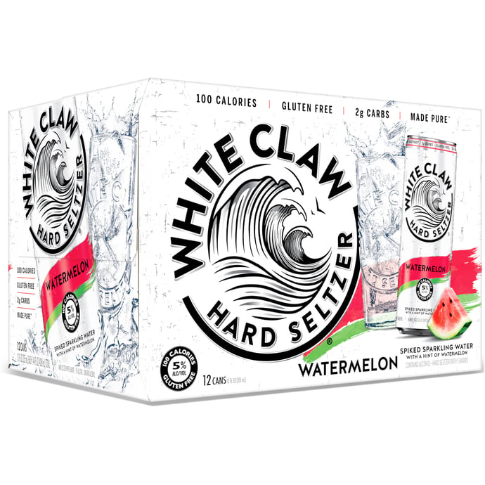 White Claw Hard Seltzer Watermelon