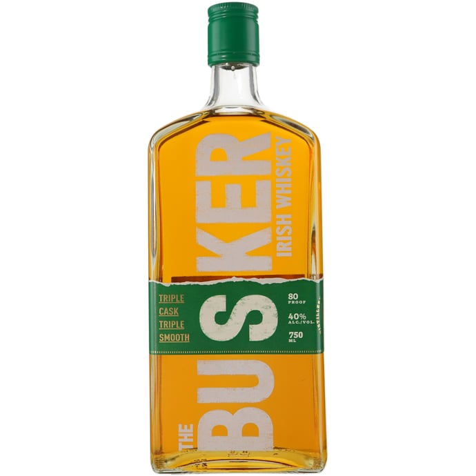 Busker Triple Cask Blended Irish Whiskey