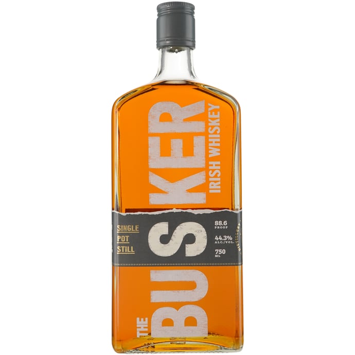 Busker Single Pot Still Irish Whiskey