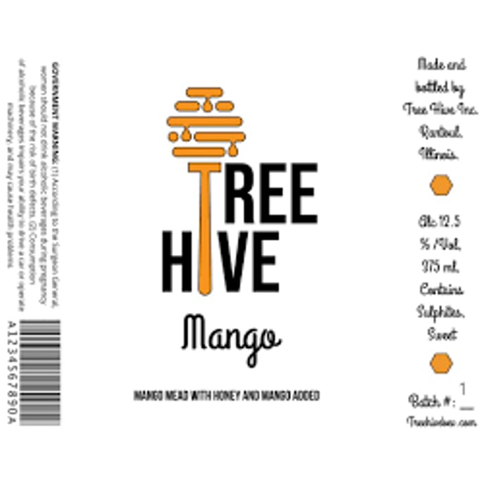 Treehive Blueberry Mead Half Bottle