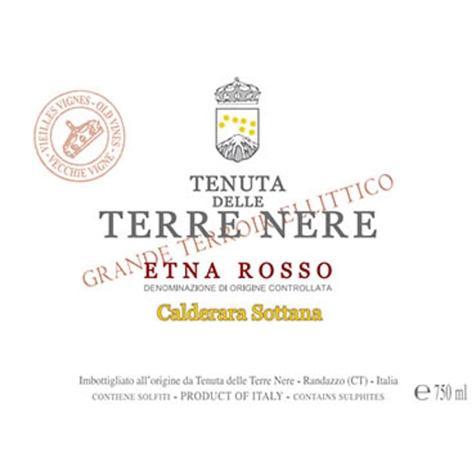 Tenuta delle Terre Nere Etna Rosso Calderara Sottana 2018