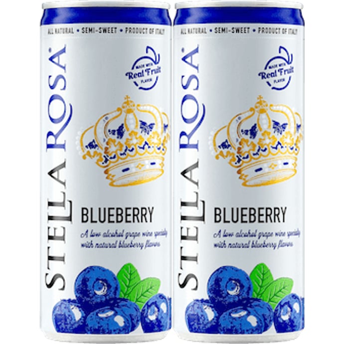 Stella Rosa Blueberry 2-Pack Can