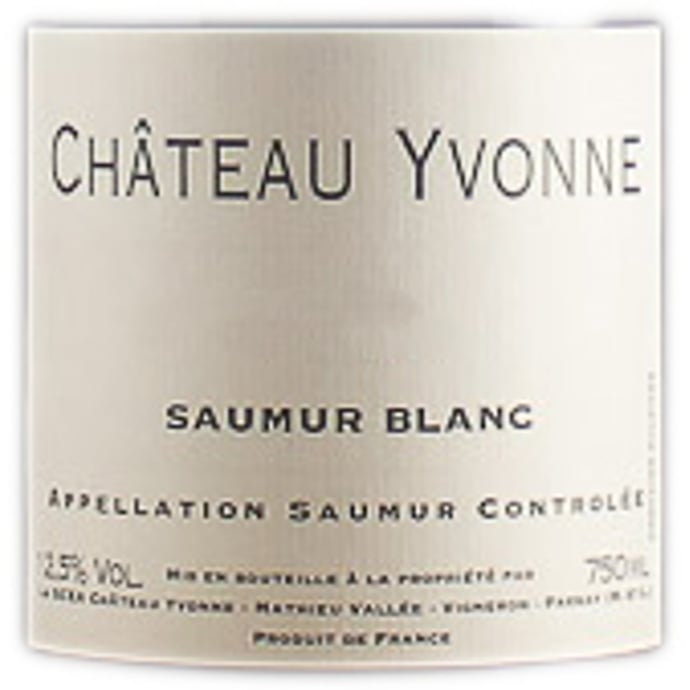 Chateau Yvonne Saumur Blanc Yvonne 2018