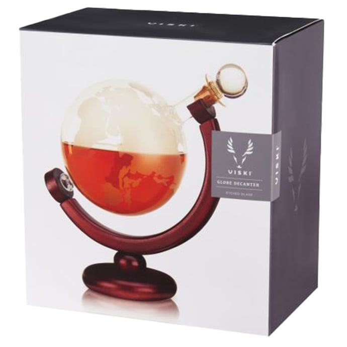Viski Globe Liquor Decanter