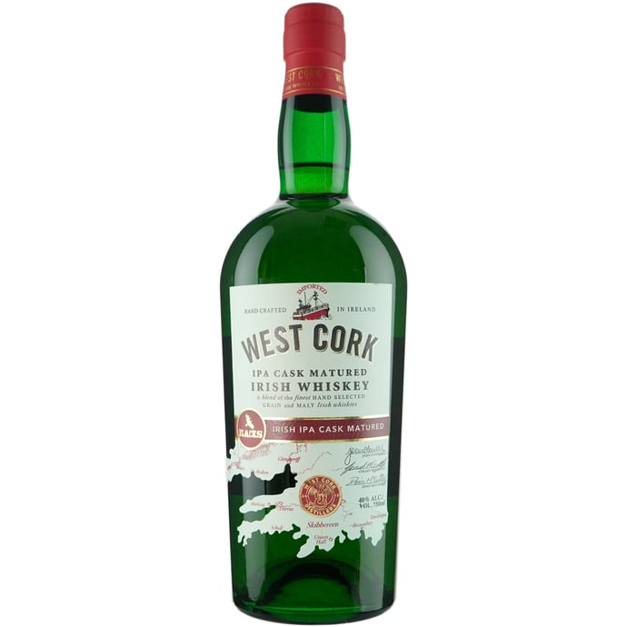West Cork Distillers IPA Cask Matured Irish Whiskey