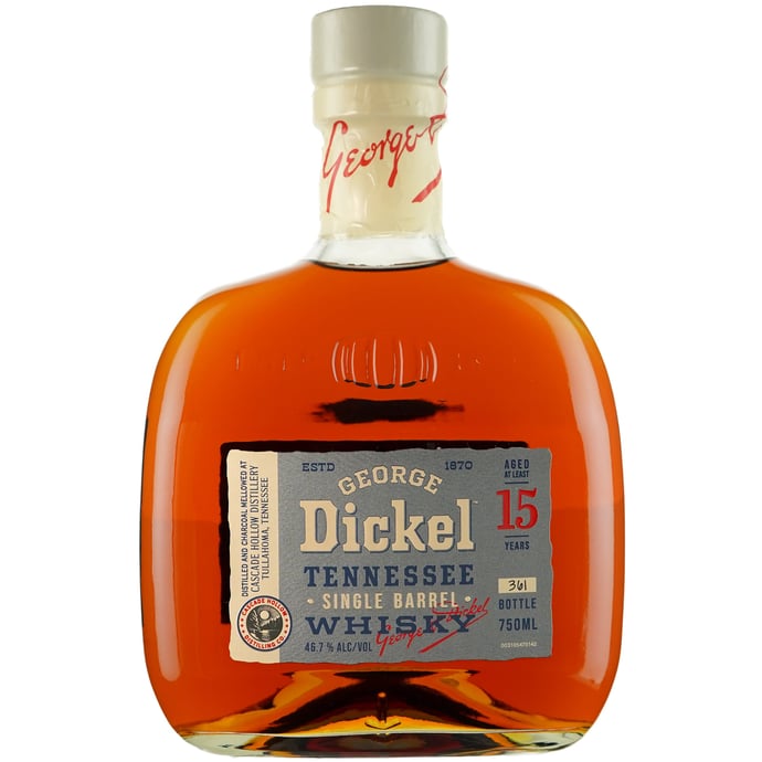 George Dickel 15 year old Single Barrel Tennessee Whisky