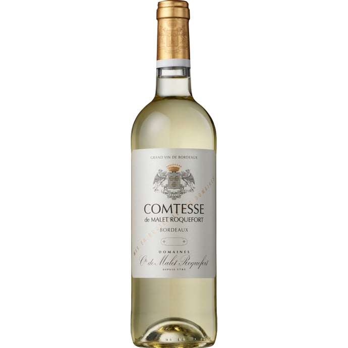 Comtesse de Malet Roquefort Bordeaux Blanc 2019