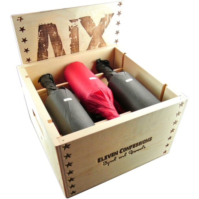 Sine Qua Non Estate Eleven Confessions Vineyard's Grenache Parajito del Amor & Syrah Subir 6 Bottle Gift 2016