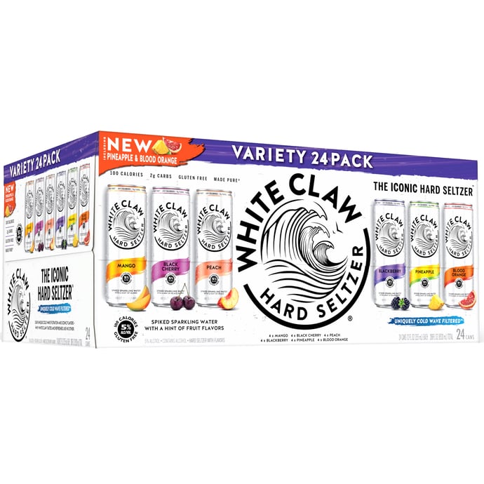 White Claw Hard Seltzer Variety Pack