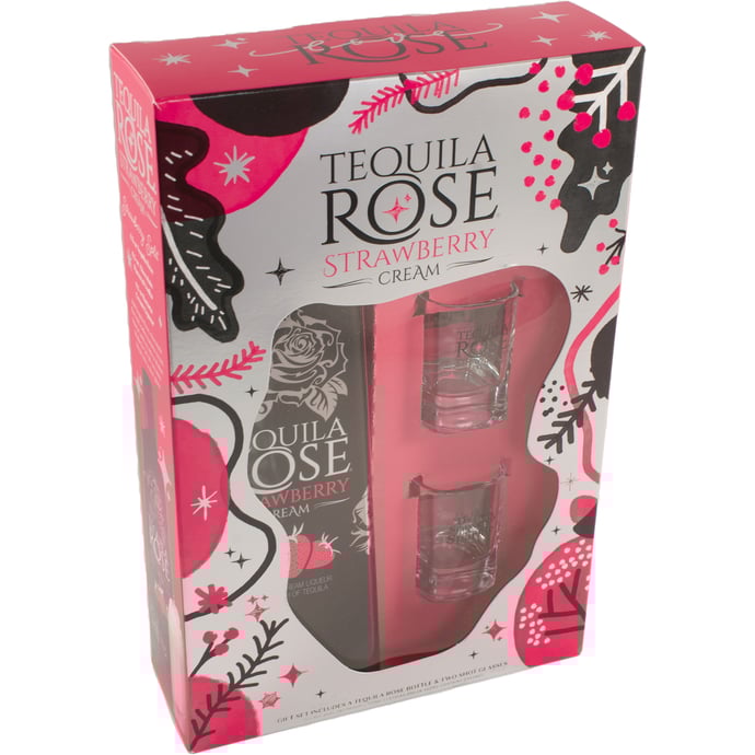 Tequila Rose Glass Set