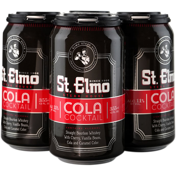 St. Elmo Steak House Whiskey Cola Ready to Drink