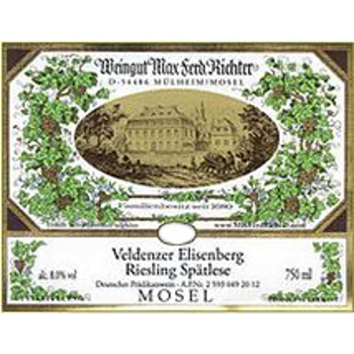 Max Ferdinand Richter Veldenzer Elisenberger Riesling Kabinett 2019