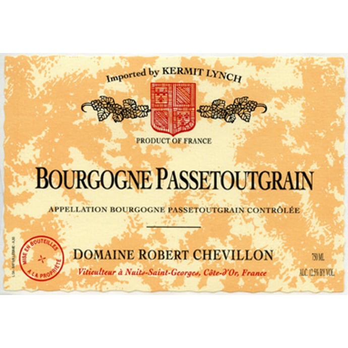 Domaine Chevillon Bourgogne Rouge Passetoutgrains 2018
