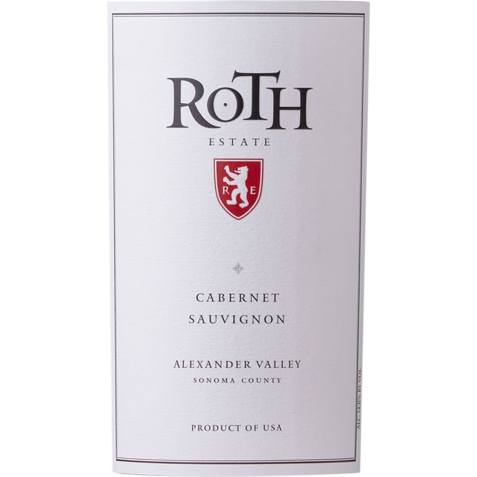 Roth Estate Cabernet Sauvignon 2017 Half Bottle