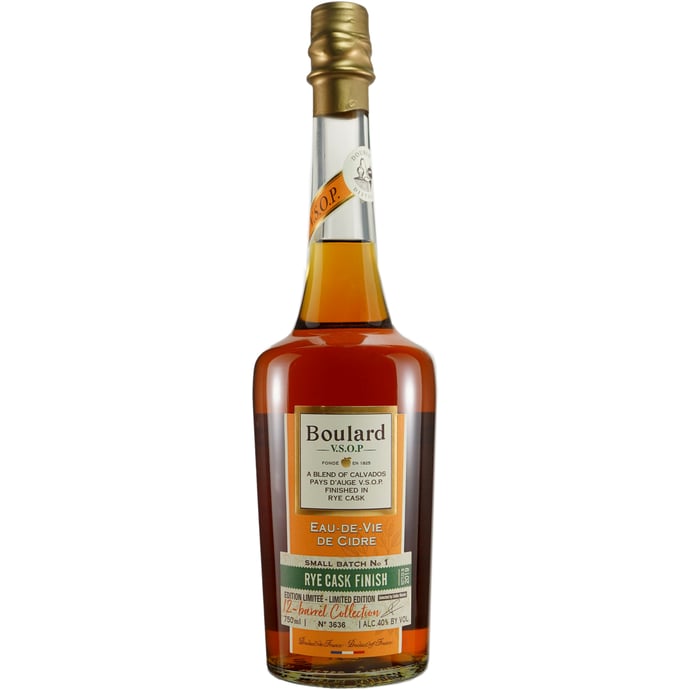 Boulard VSOP Calvados Rye Cask Finished