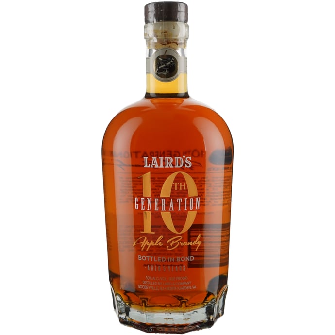 Laird's 10th Generation Bottled in Bond Apple Brandy 5 years old