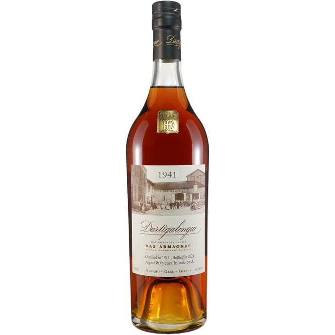 Dartigalongue 80 year old Vintage Armagnac 1941
