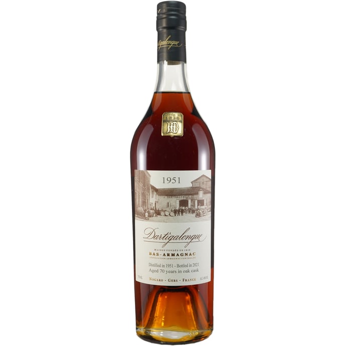 Dartigalongue 70 year old Vintage Armagnac 1951