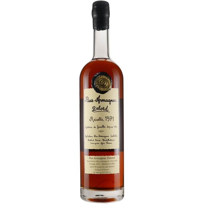 Delord 50 year old Vintage Armagnac 1971