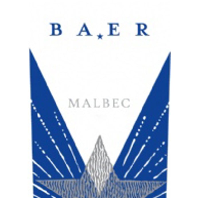 Baer Winery Star Malbec Stillwater Creek Vineyard 2016