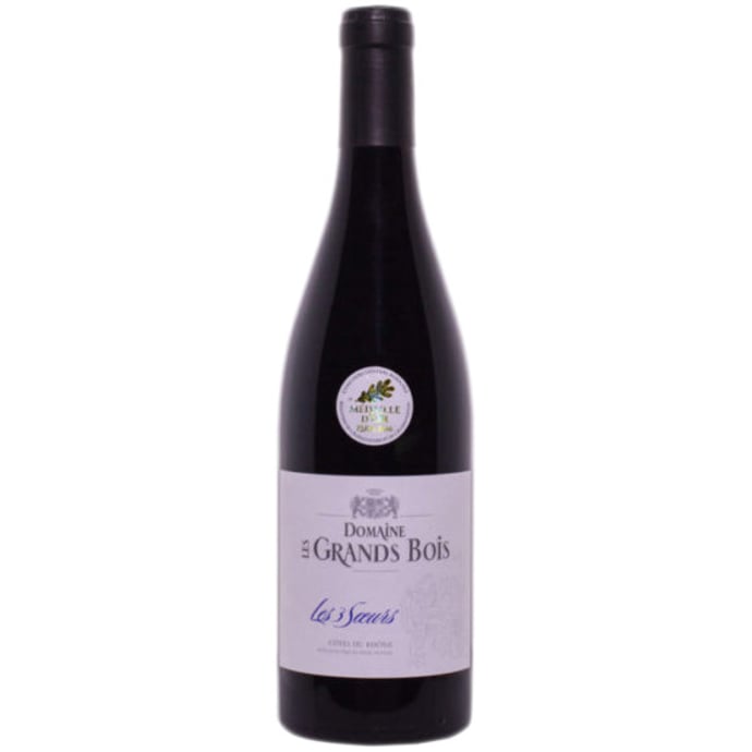 Domaine Les Grands Bois Cotes du Rhone Cuvee Trois Soeurs 2019