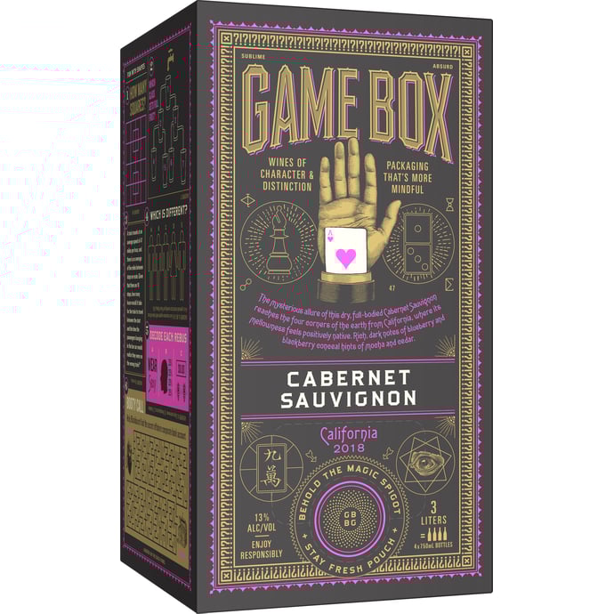 Game Box Cabernet Sauvignon 2019