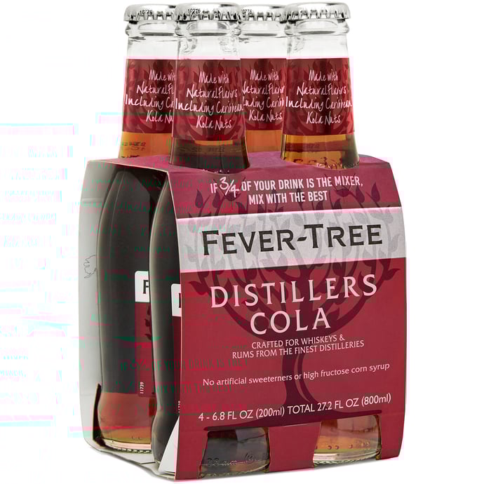 Fever Tree Cola 4 Pack Bottles