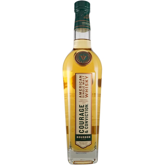 Virginia Distillery Company Courage & Conviction Bourbon Cask Finish American Single Malt Whisky